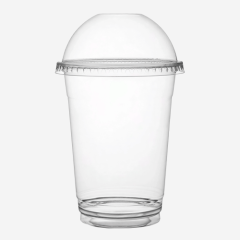 Стакан пластиковый с крышкой 400 мл 