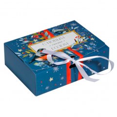 Коробка для сладостей "С Новым Годом" Синяя 5004048