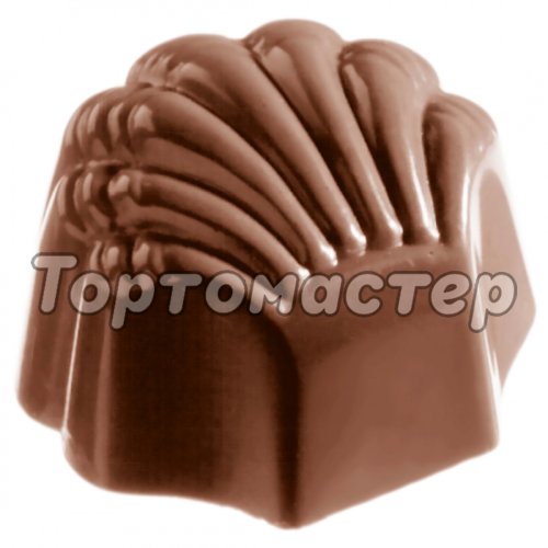 Форма пластиковая для шоколада Ракушки 24 шт 4288402