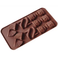 Форма силиконовая для шоколада Silikomart Мода SCG14
