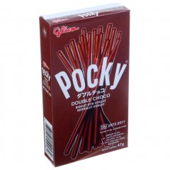 Печенье-палочки Pocky Двойной шоколад 47 г 4387884