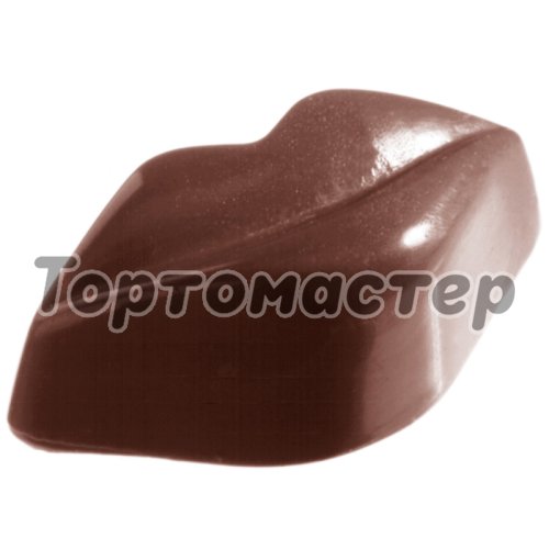 Форма поликарбонатная Chocolate World CW1296 "Губы" 21 шт CW1296 