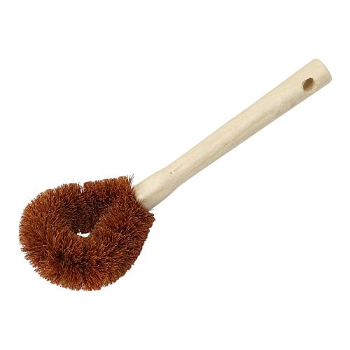 Щётка для посуды деревянная с кокосовой щетиной 2969514