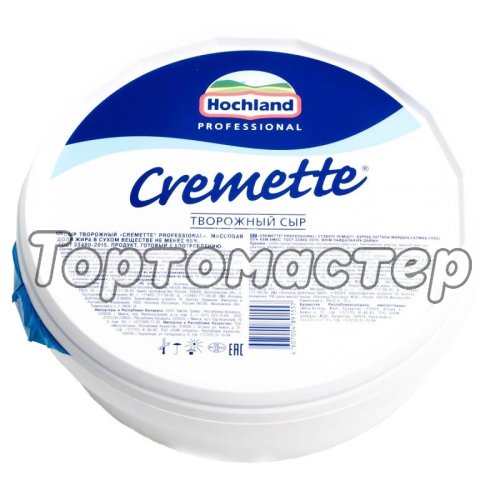 Сыр творожный Hochland Cremette 2,2 кг 