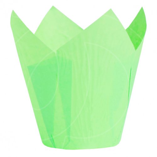 Капсула тюльпан Зелёная D50 H80 мм 100 шт TULIP G 50*80 E    716050PV_R, б-100