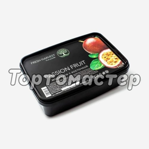 Пюре замороженное Fresh Harvest Маракуйя с косточкой 1 кг 