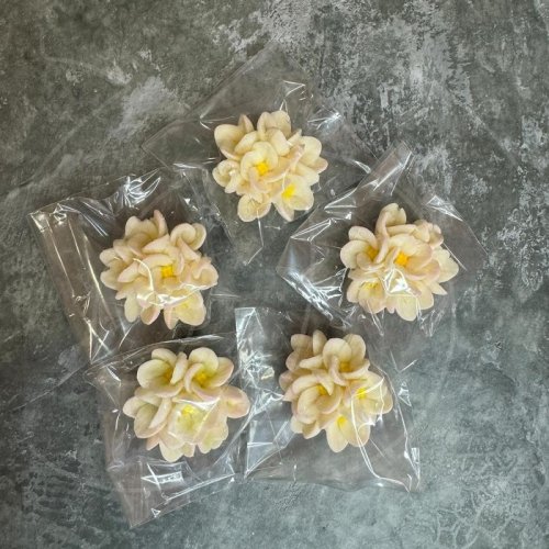 Фигурка из шоколадной глазури 3D "Гортензия" 