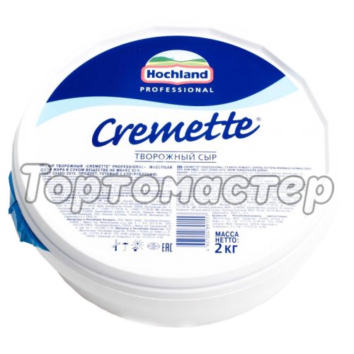 Сыр творожный Hochland Cremette 2 кг без скидки