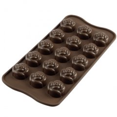 Форма силиконовая для шоколада Silikomart Розочки 15 шт SCG13